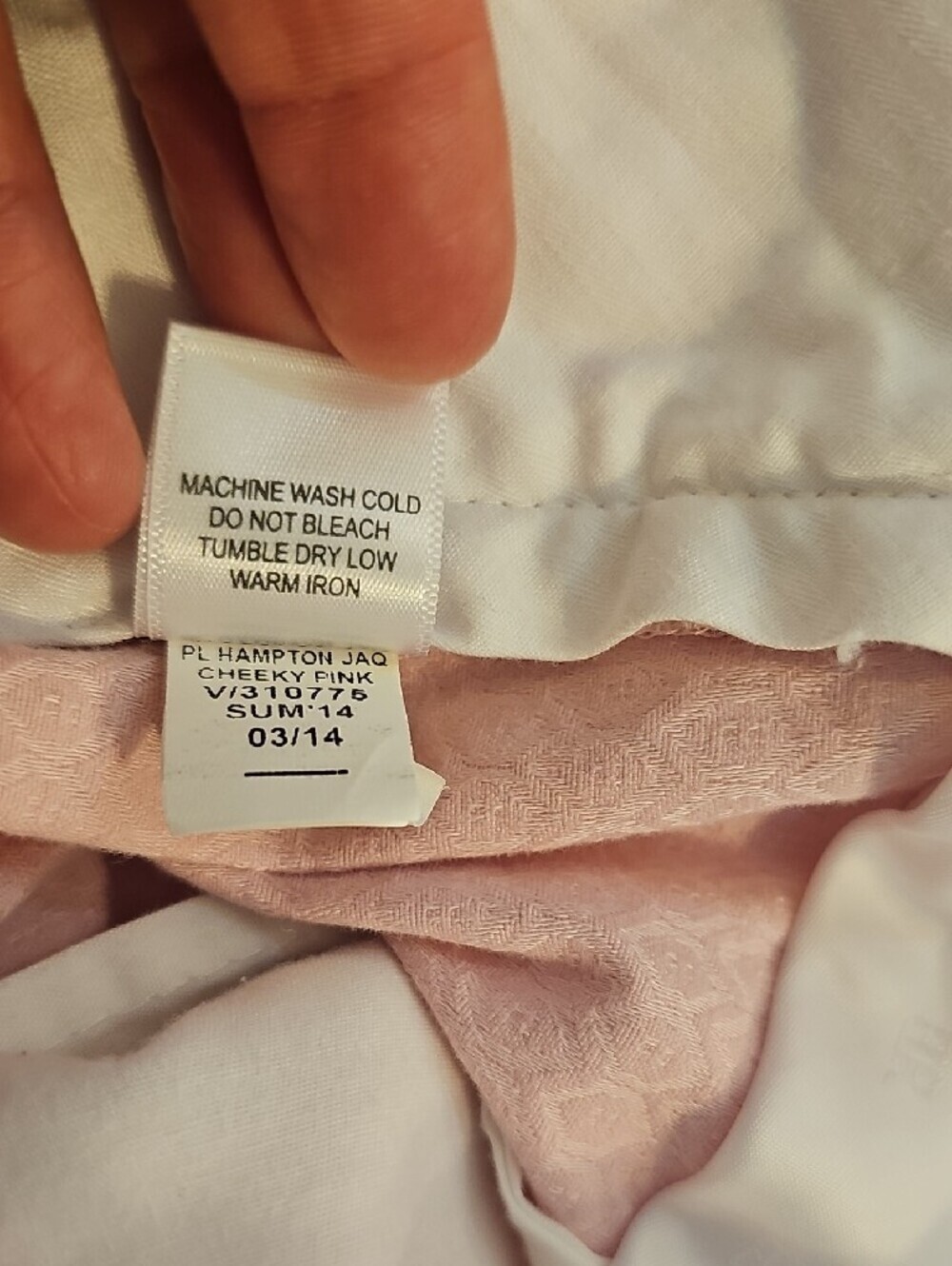 Banana Republic Pale Pink Textured Hampton Pants Size 2 - Picture 4 of 13